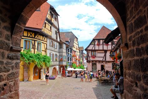 Riquewihr the land of Beauty and the Beast .